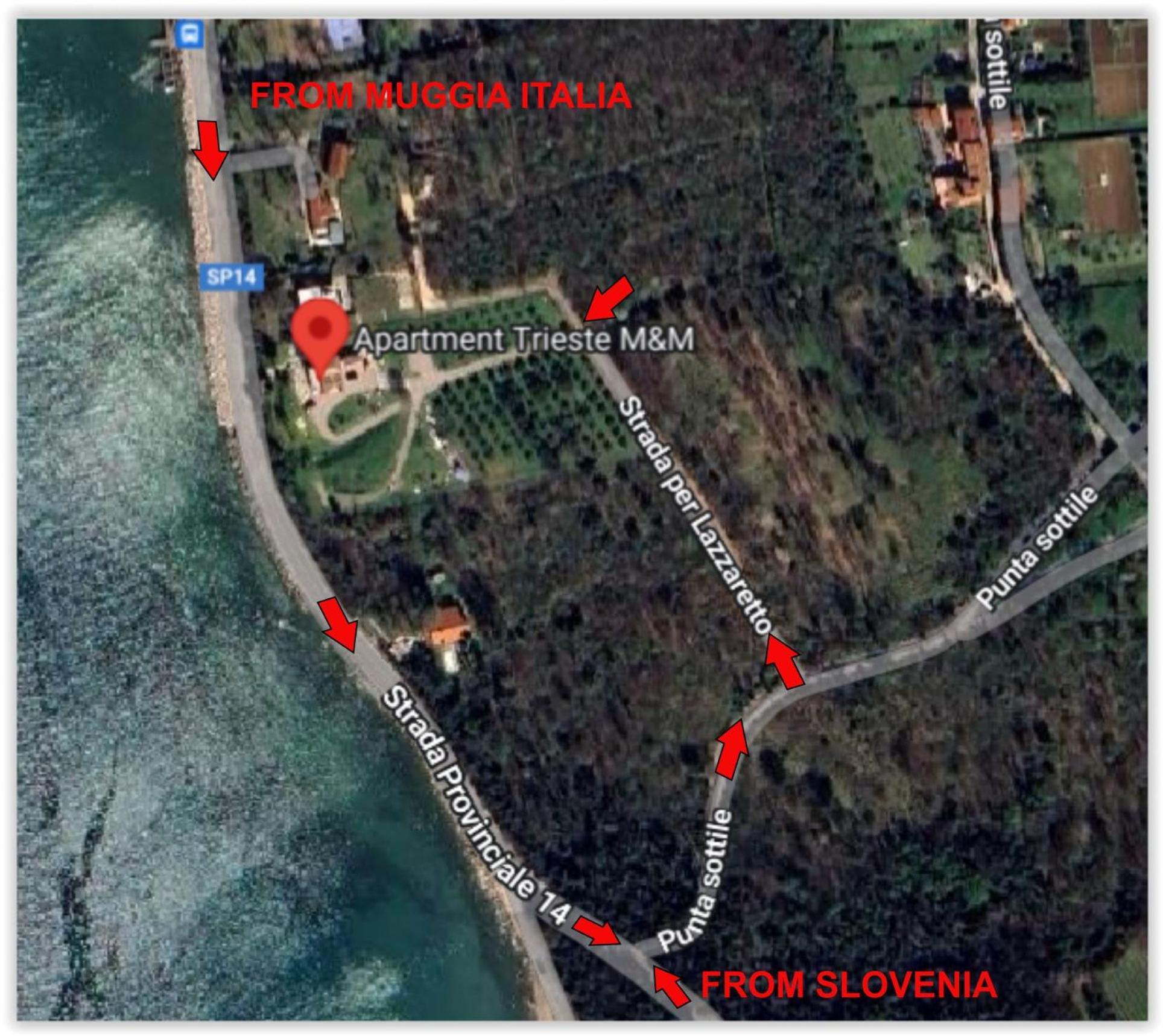 Apartment Trieste M&M Muggia Bagian luar foto